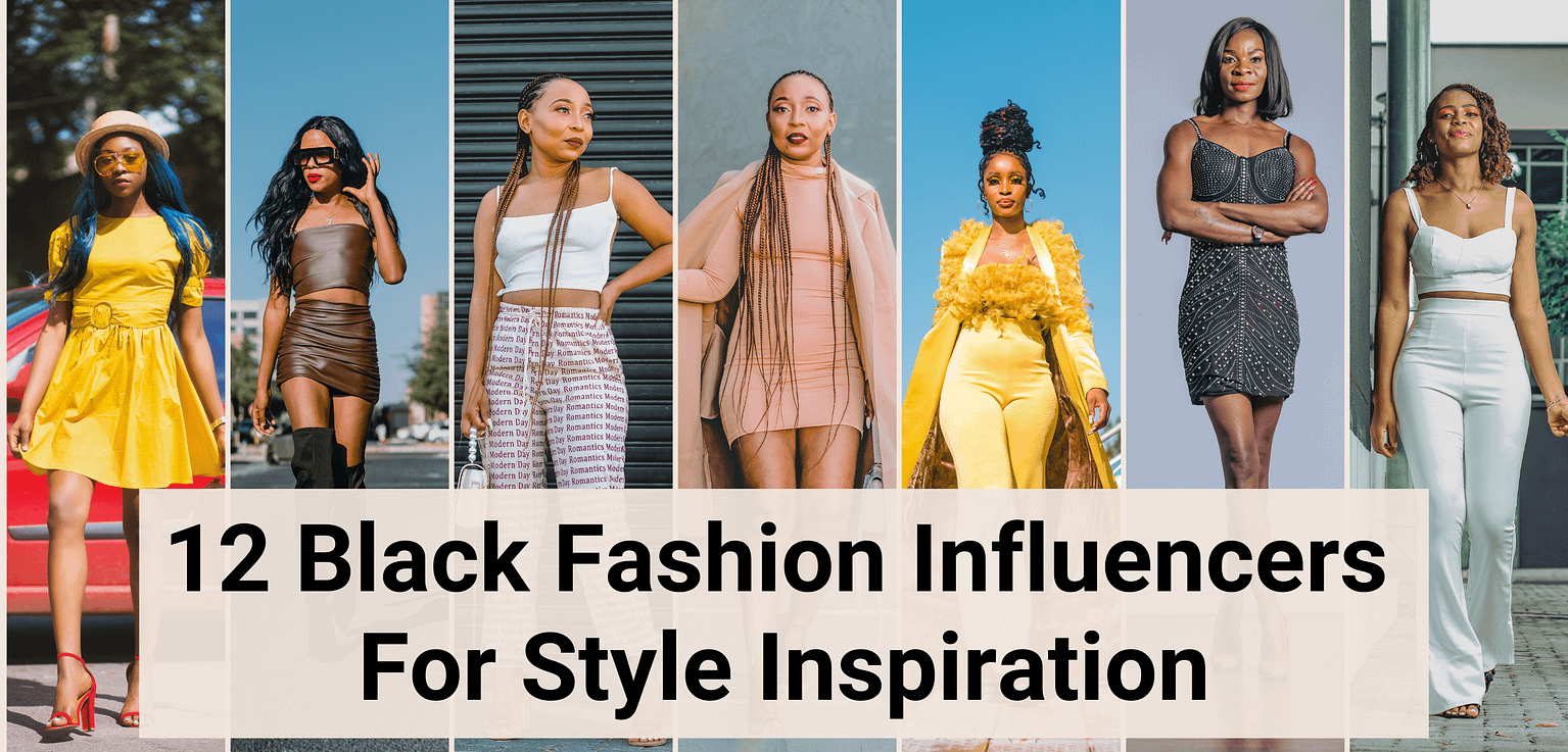 12 Black Fashion Influencers To Follow Now For Style Inspiration - The ...